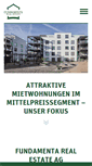 Mobile Screenshot of fundamentarealestate.ch